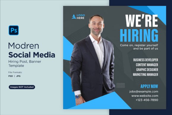Attract Top Talent with the We Are Hiring Social Media Post 41