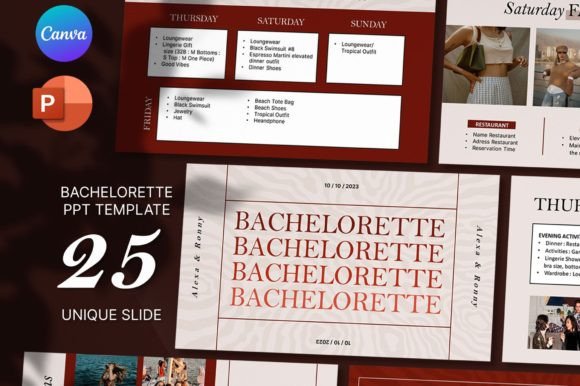 Bachelorette Itinerary Template: Plan the Ultimate Celebration