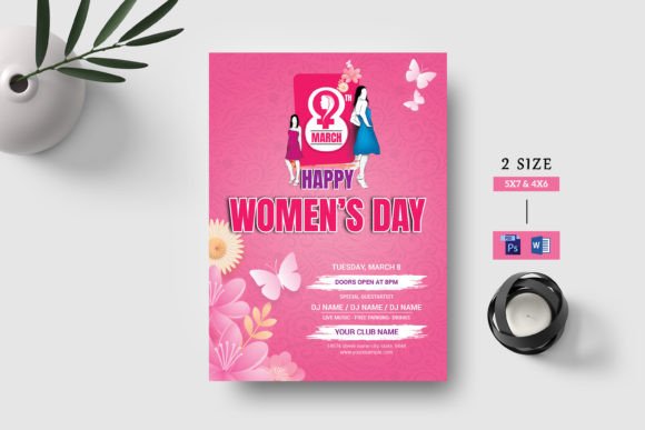 Designing a Memorable International Women's Day Celebration with This Flyer Template