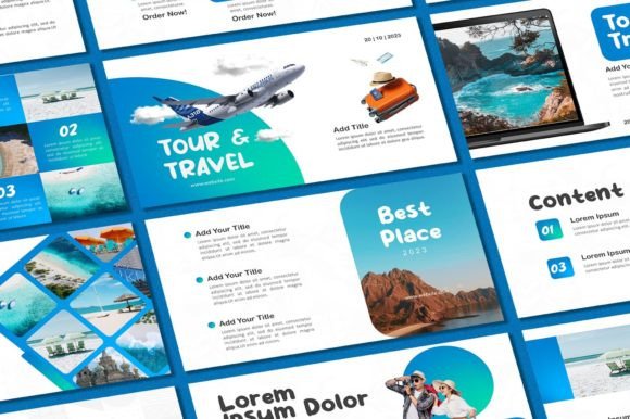 Elevate Your Brand Story with Sky Creation's Travel Template