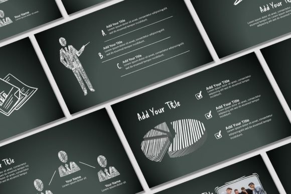 Handrawn Powerpoint Template: Authenticity for Your Brand