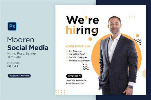 Instantly Professional We Are Hiring Social Media Post 19