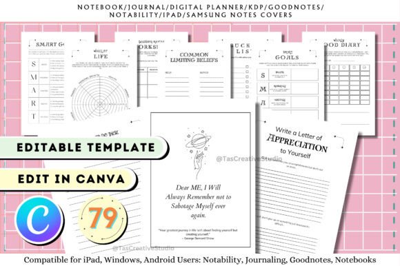 Mastering Productivity and Mindfulness with Editable Canva Templates