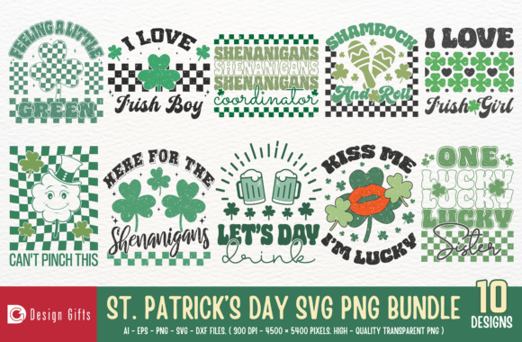 St. Patrick’s Day SVG PNG Bundle: Your Creative Toolkit