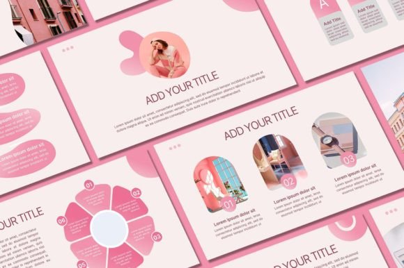 Unleash Your Brand's Voice with the Pink Powerpoint Template