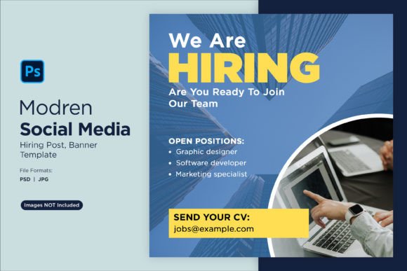We Are Hiring Social Media Post 12: The Ultimate Recruitment Template