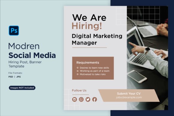 We Are Hiring Social Media Post 26: Attract Top Talent