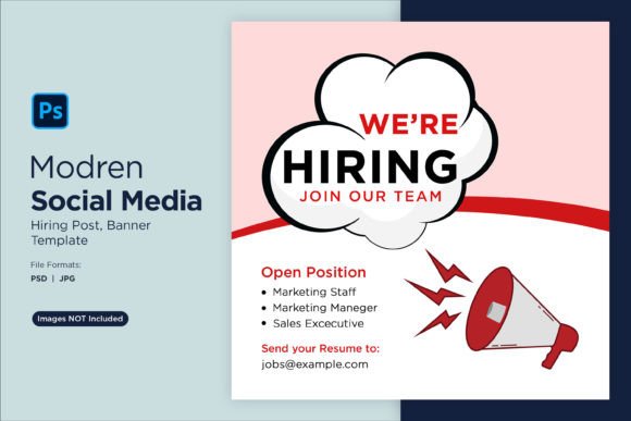 We Are Hiring Social Media Post 30: Your Template for Talent