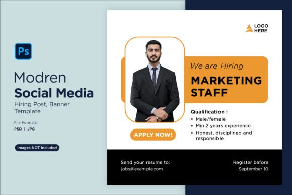 We Are Hiring Social Media Post 34: Your Template for Top Talent