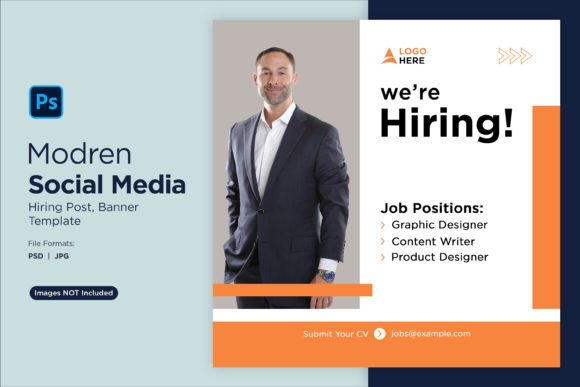 We Are Hiring Social Media Post 42: A Designer's Take on This Recruitment Template