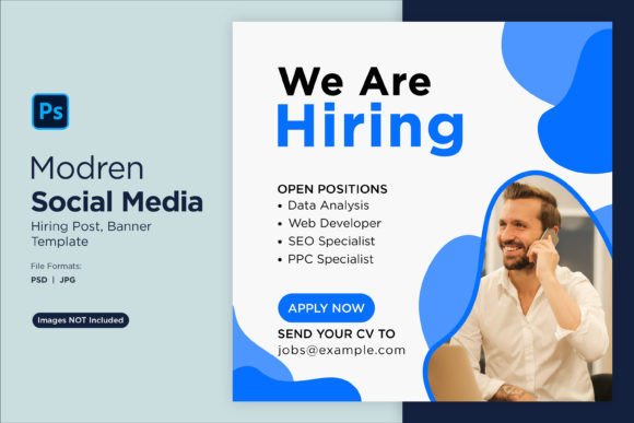 We Are Hiring Social Media Post 59: Streamline Your Recruitment