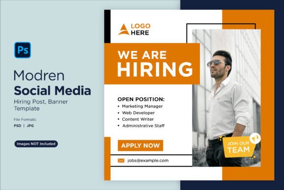We Are Hiring Social Media Post 75: A Designer's Take