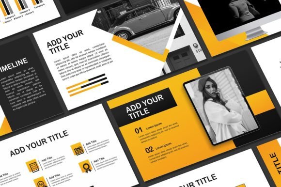 Yellow Presentation Slide PPT: A Designer's Toolkit