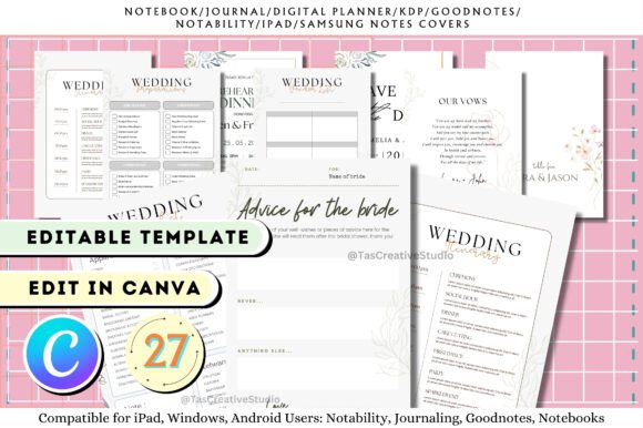 Your Dream Wedding, Organized: A Complete Planner Kit
